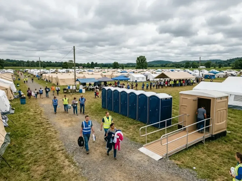 disaster-relief-camp-restrooms-010 — frequently asked questions, Dumpster & Portable Bathrooms Rental in Woodville, TX